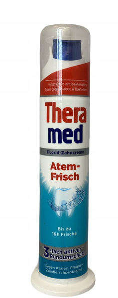 Thera-Med Зубная паста Atem-Frisch свежесть на 16 ч от кариеса и ...