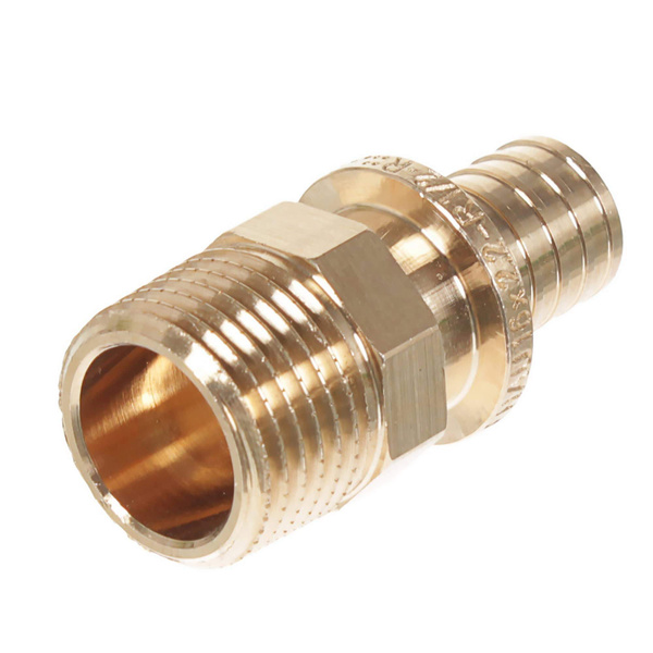 Соединитель Rehau RX plus 16 мм х 1/2" наружняя резьба, бронза 456311 ...