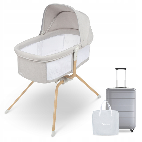 Колыбель детская Lionelo Malin EVO Beige Sand для новорожденных малышей ...