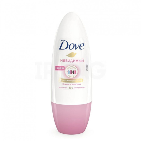 Dove Дезодорант-антиперспирант шариковый Невидимый Нежность лепестков с ...