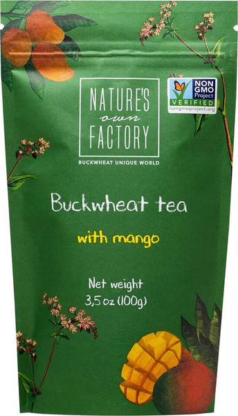 Напиток чайный Natures Own Factory гречишный с манго 100г 3уп - купить ...