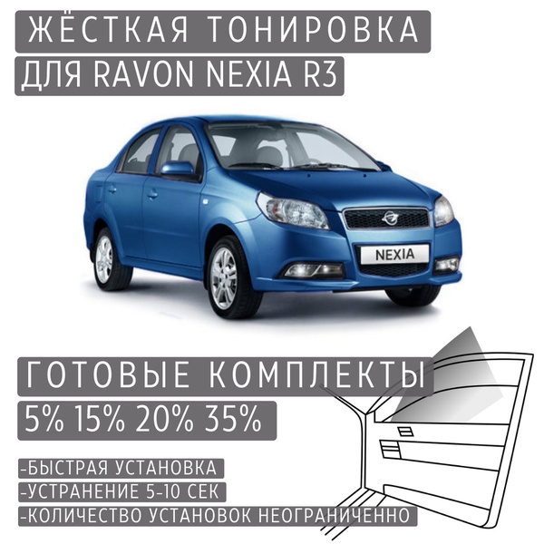 Характеристики PREMIUM PLUS жёсткая тонировка Ravon Nexia R3 5% ...