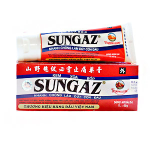Sungaz Вьетнам.Обезболивающий крем-мазь SUNGAZ 30г. - купить с ...