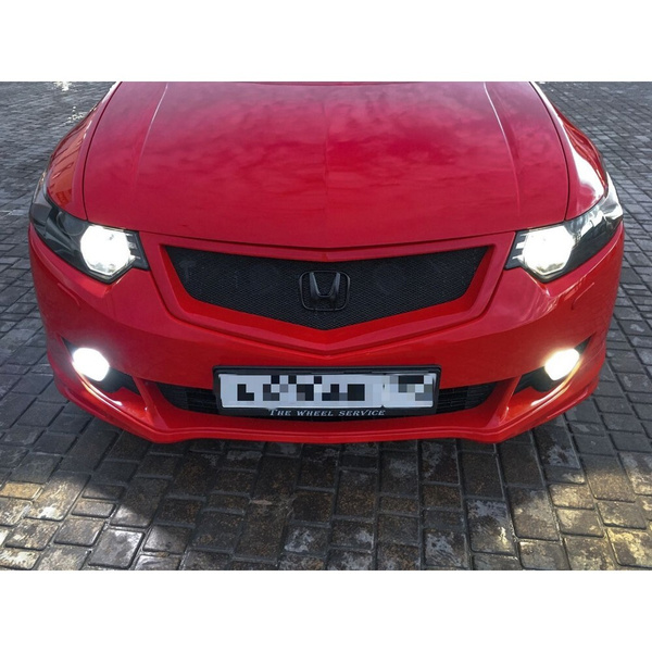 Решетка радиатора Хонда Аккорд (Accord) 8 дорестайлинг. С сеткой купить ...