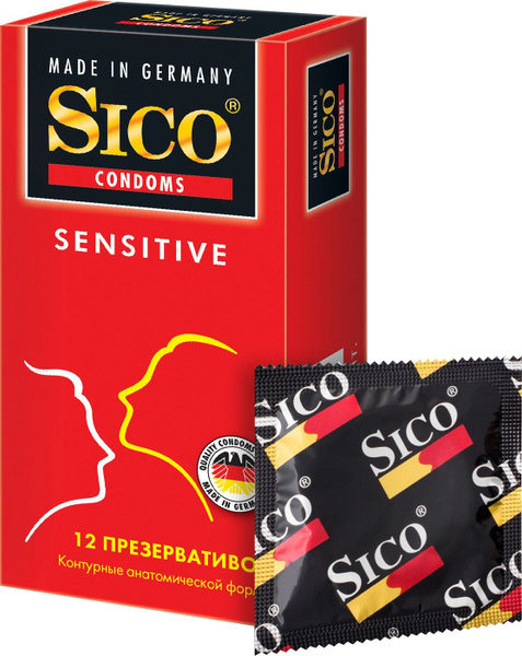 Sico / Презервативы Sico Sensitive Контурные 12шт 3 уп - купить с ...