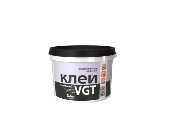 Клей для потолочных покрытий VGT 3.6 кг - купить с доставкой по ...