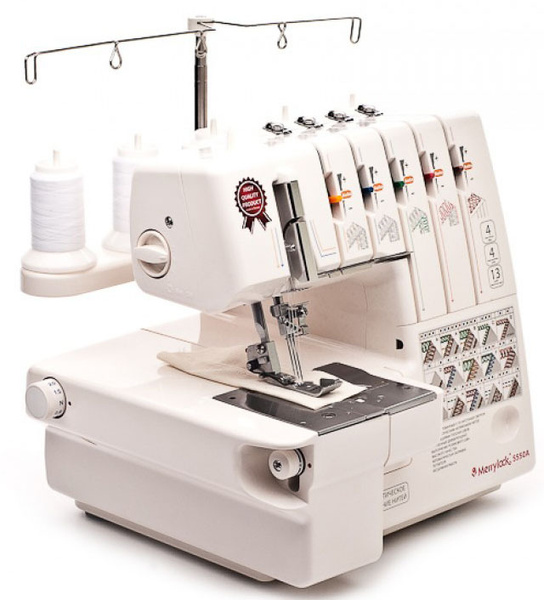 Коверлок Merrylock 5550A белый - купить по выгодной цене в интернет ...