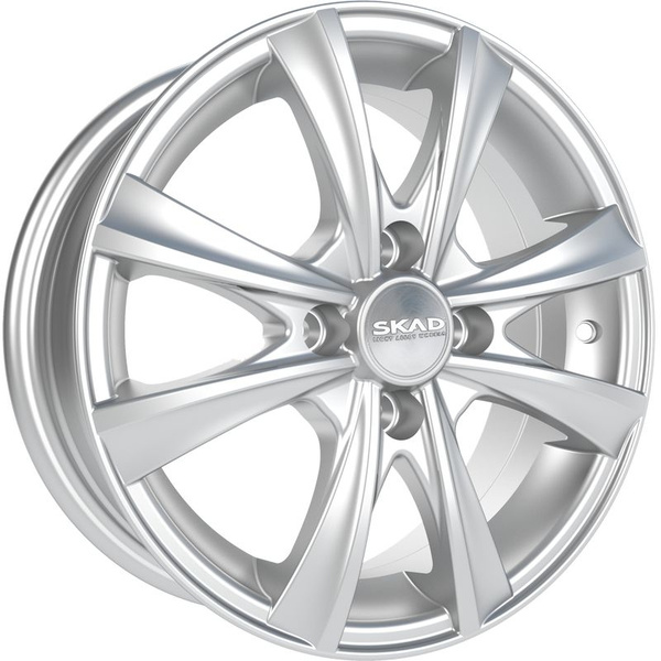 Колесный диск Скад 15x6" PCD4x100 ET50 D60.1 Литой - купить по выгодной ...