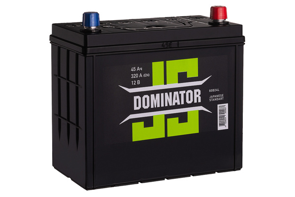 Аккумулятор автомобильный DOMINATOR DOMINATOR/Доминатор (JIS) 6CT-45 А ...