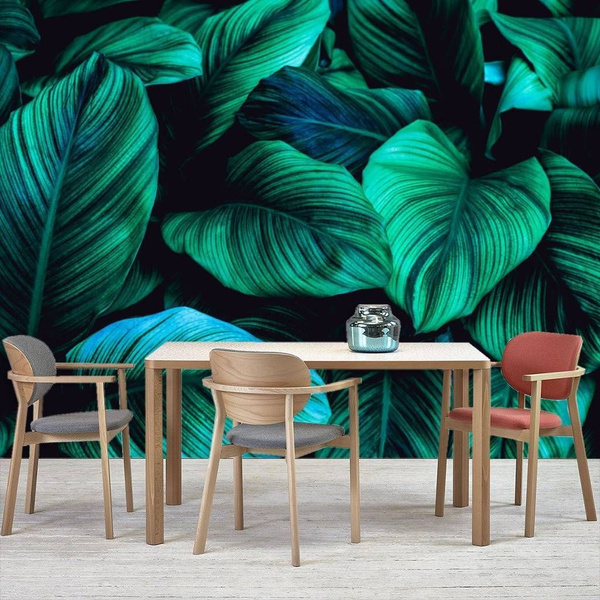 Фотообои бесшовные Тропические листья В260 см х Ш390 см; Master Fresok ...