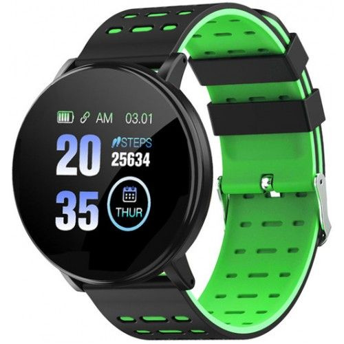 BandRate Smart Фитнес-браслет BRS119119BBGN с измерением шагов ...