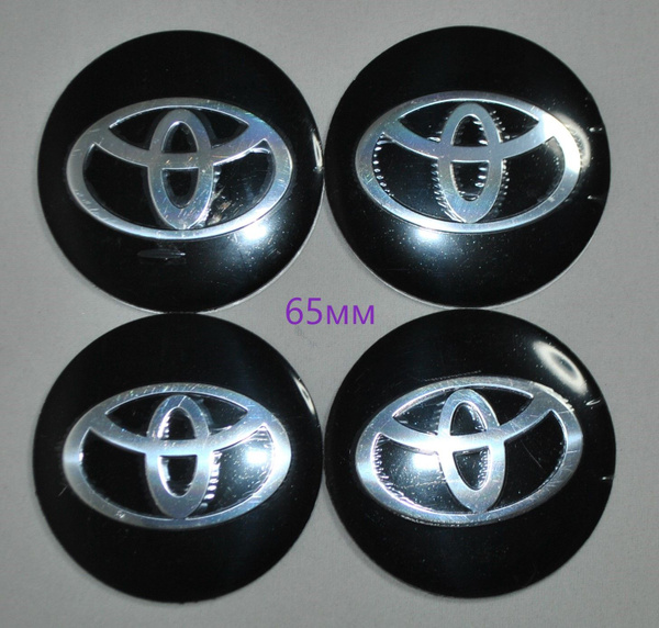 Наклейки на колесные диски Toyota D-65mm - купить по выгодным ценам в ...