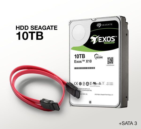 10 ТБ Внутренний жесткий диск Seagate EXOS-1 (ST10000NM0016) - купить ...
