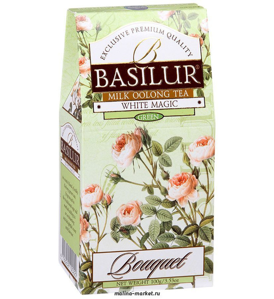 Чай зеленый Молочный Улун Basilur 100гр - купить с доставкой по ...
