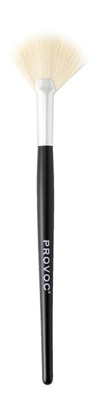 Веерная кисть для хайлатера и бронзатора Provoc Fan Brush For ...
