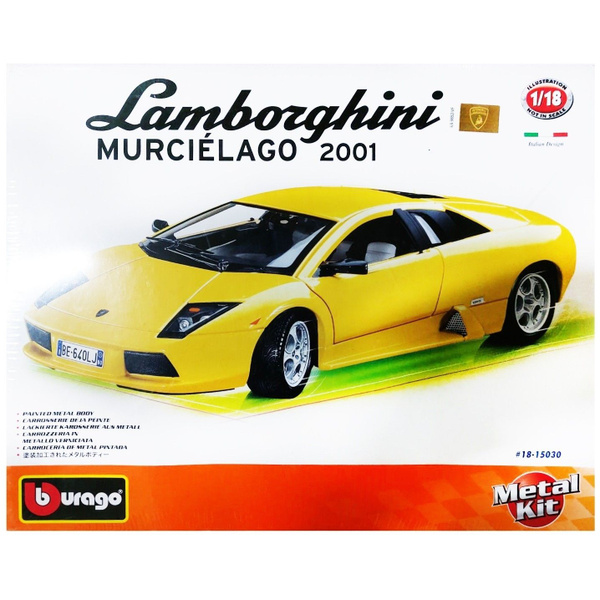 Сборная металлическая модель автомобиля Lamborghini Murcielago 1:18 ...