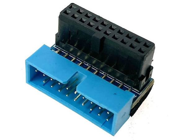 Переходник с материнской платы Espada 20PIN Male to Female USB3.0 ...