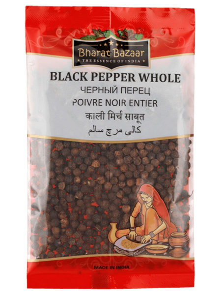 Черный перец горошек Bharat Bazaar (Black Pepper corn), 100 г купить на ...