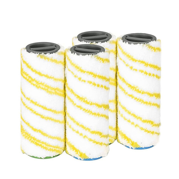 BRIOTA Set Di 4 Rulli Multi-superficie, Set Di Spazzole A Rullo In Microfibra Compatibili Con Karcher FC3 FC5 FC7 FC3D FC5D Rullo Per La Pulizia Dei - Foto 6