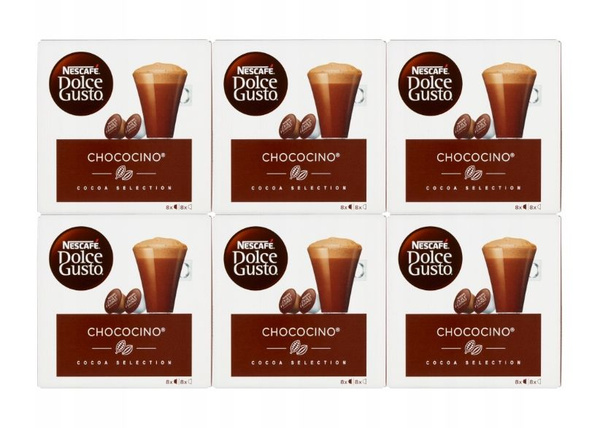 Капсулы Nescafe Dolce Gusto Chococino 6 x 16 капсул / Нескафе Дольче ...