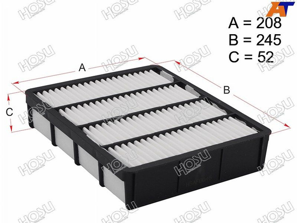 Фильтр воздушный Toyota Crown 95-01 / Land Cruiser Prado 96-02