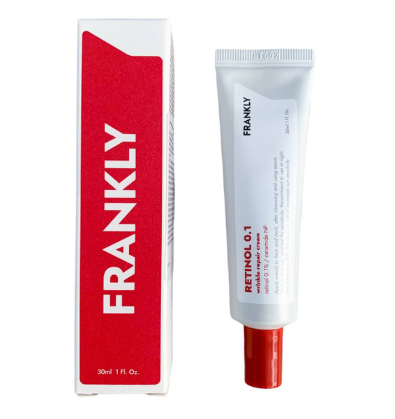 Антивозрастной крем с ретинолом 0,1% и керамидами Frankly Retinol 0.1 ...