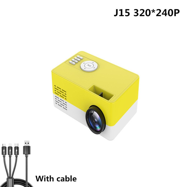 J15 Pro Led Mini Projector для домашнего кинотеатра с поддержкой 1080P ...