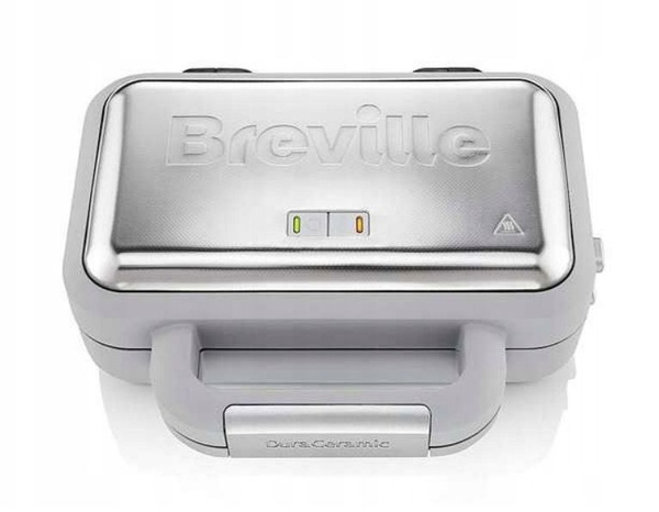 Вафельница Breville DuraCeramic VST072X, серый, серебристый - купить по ...