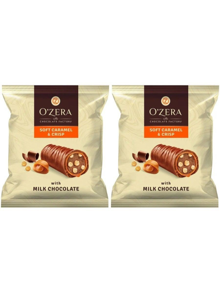 OZera, 1кг конфеты Caramel&Crisp (2упаковки по 0,5 кг) - купить с ...
