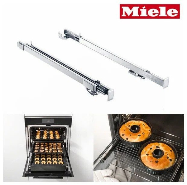 Телескопические направляющие Miele FlexiClips с покрытием PerfectClean ...