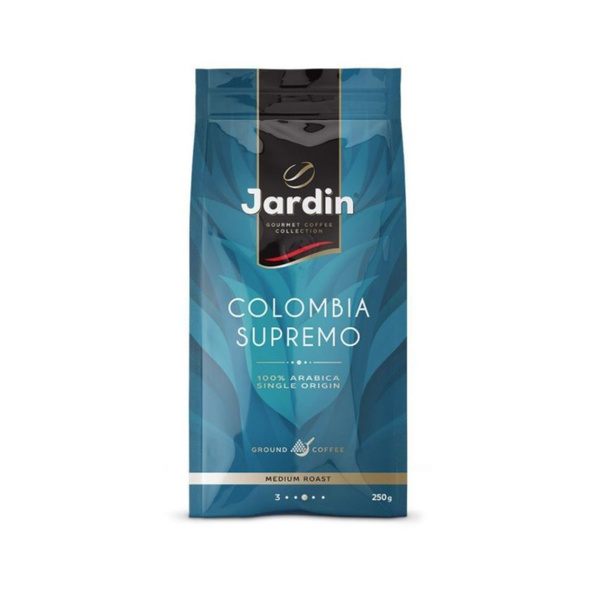Jardin Кофе в зернах Colombia Supremo, 250 г - купить с доставкой по ...