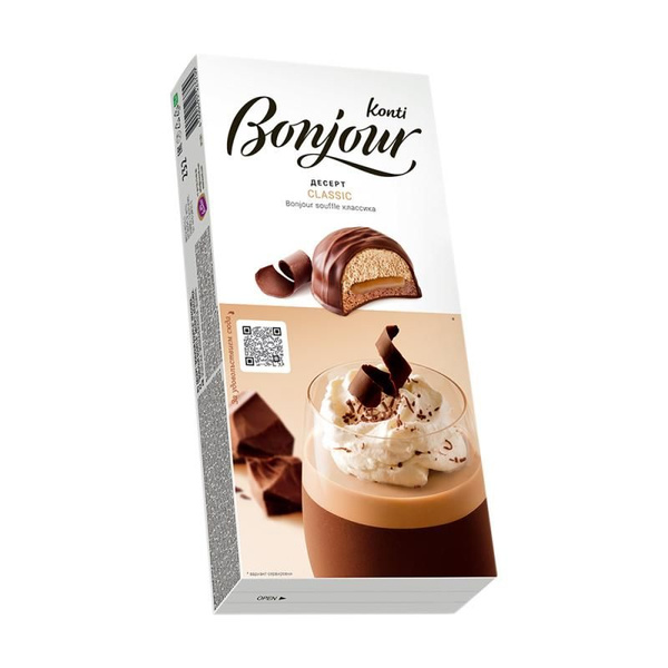 Десерт, Bonjour Konti, 232 г Классик - 3шт. - купить с доставкой по ...