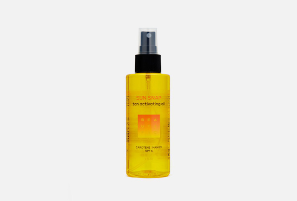 Масло для интенсивного загара, sun snap 150мл BEAUTIFIC - купить с ...