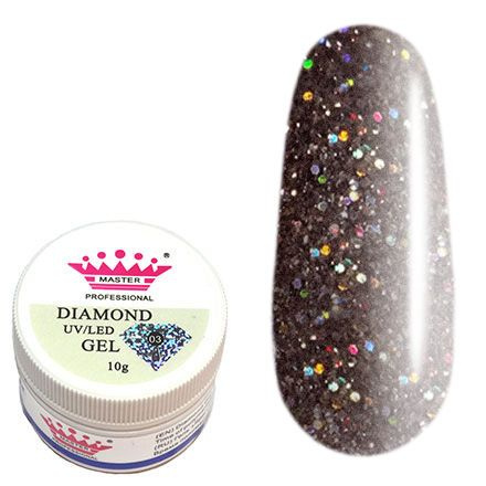 Гель для наращивания моделирования с глиттером 3D-Гель DIAMOND UV/LED ...