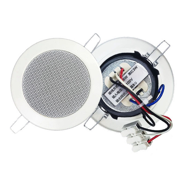 3-дюймовый потолочный динамик LoadSpeaker мощностью 10 Вт, стереозвук ...