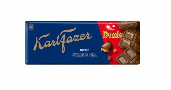 Karl Fazer Dumle Молочный шоколад из Финляндии, 180гр - купить с ...