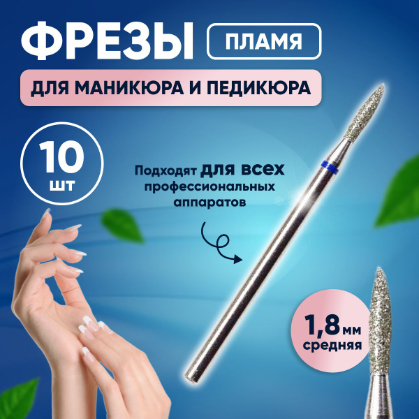 Фреза для аппаратного маникюра Romanky пламя - купить по выгодной цене ...