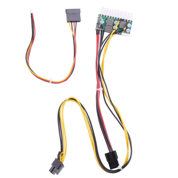 PCI-E 6PIN вход DC 12V 300W DC-ATX-300W 24Pin PICO ATX коммутатор PSU ...