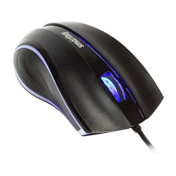 Мышь проводная SmartBuy SBM-338-W SBM-338-K, черный - купить по ...