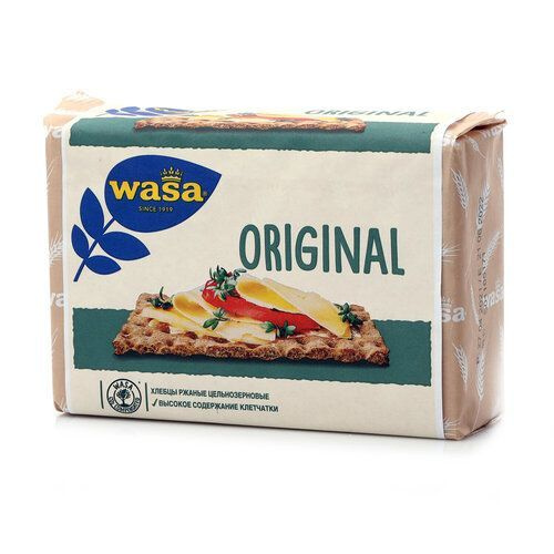 Хлебцы ржаные цельнозерновые Wasa Original, 275 г 1 шт купить на OZON ...