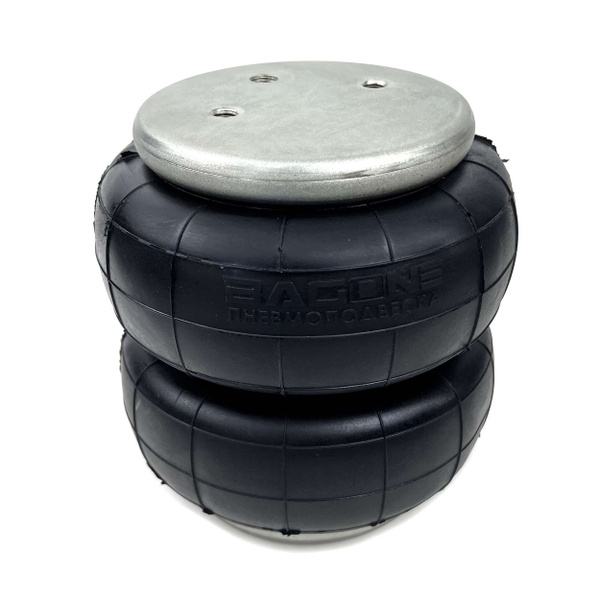 Пневмоподушка BAGONE 180 x 2 запрессованная крышка 180D2, D2600 ...