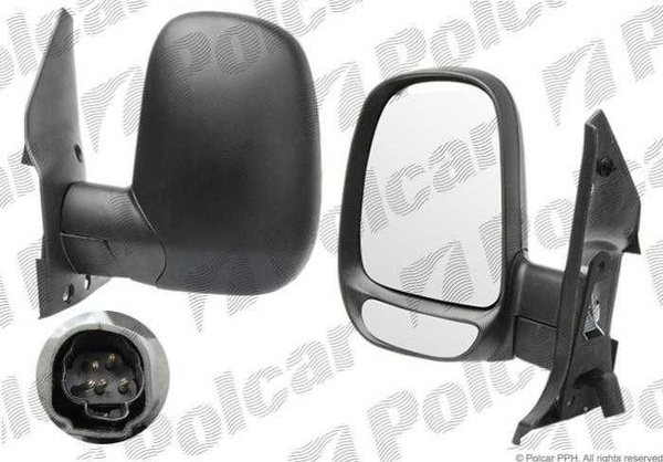 Зеркало левое для Форд Транзит 4 рестайлинг 1994-2000, Ford Transit 4 ...