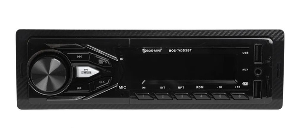 Автомагнитола (магнитола для авто) с bluetooth BOSS-MINI BOS-763DSBT 1 ...