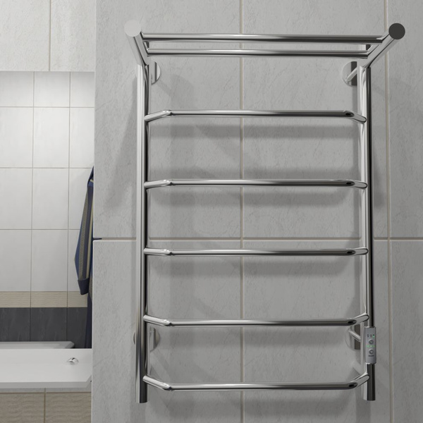 Полотенцесушитель электрический Тругор Пэк сп 6 П 80х50 32 мм с полкой ...