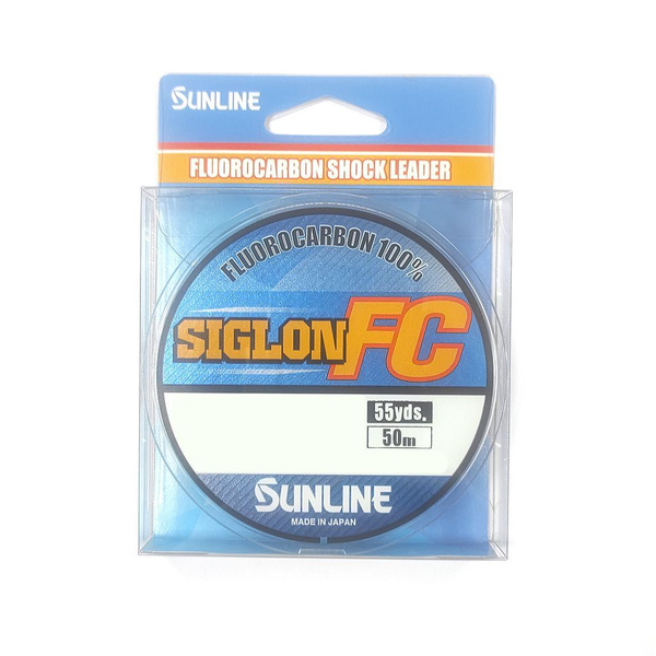Флюорокарбоновая леска для рыбалки Sunline SIG-FC, 1 шт. по 50 м купить ...