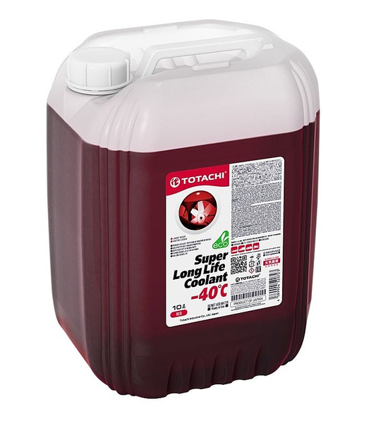 Антифриз TOTACHI Super Long Life Coolant Red -40°C 10 л купить по ...