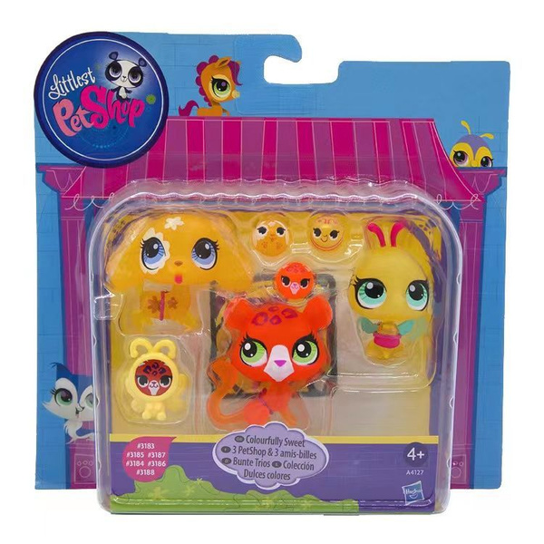 Littlest Pet Shop Набор из 7 прозрачных фигурок - купить с доставкой по ...