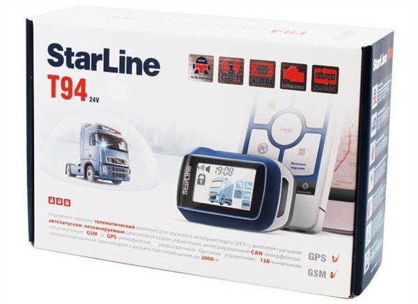 Автосигнализация StarLine Сигнализация StarLine Twage T94 (24V) купить ...