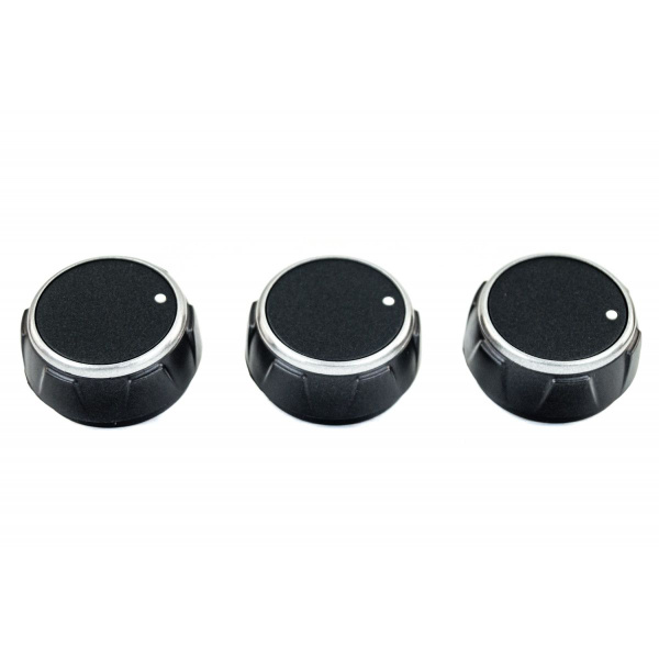 Ручки печки (регулировки блока отопителя) серебристое кольцо для ...