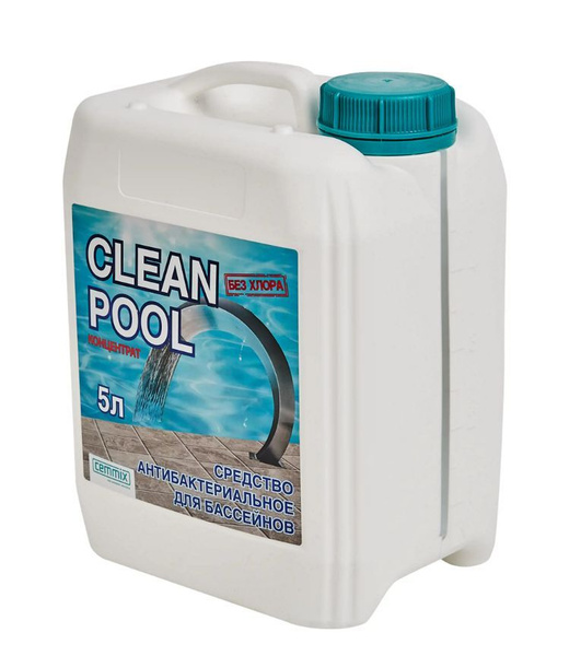 Средство дезинфицирующее для бассейна Cemmix CleanPool 5 л - купить с ...